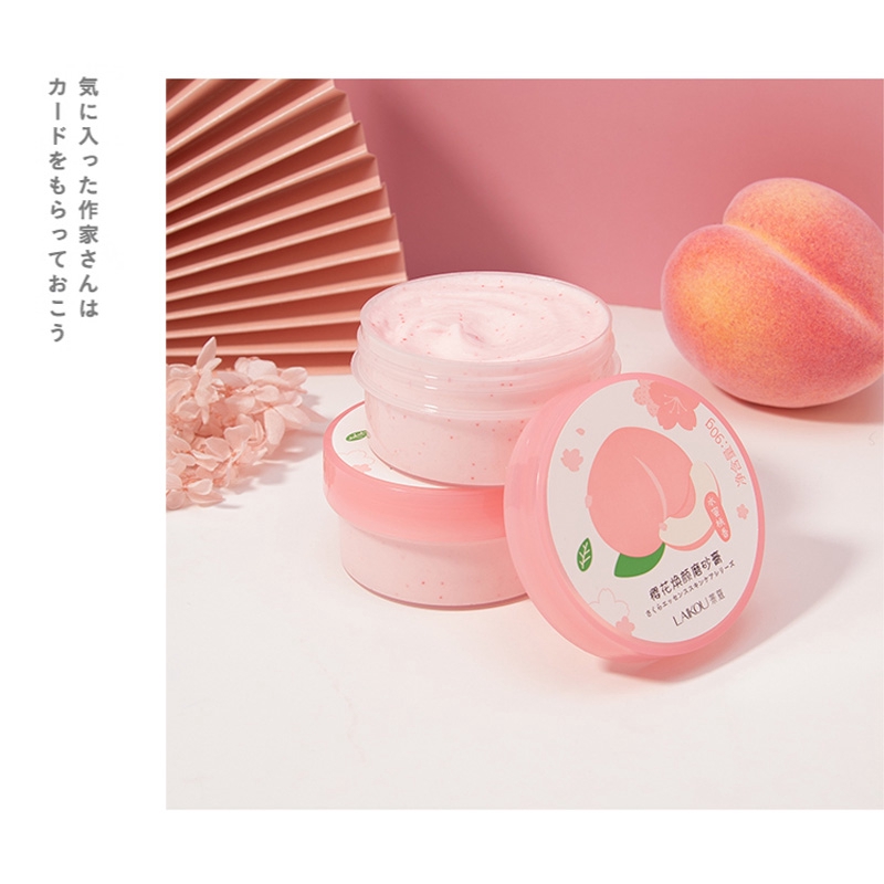 Kem Tẩy Da Chết Toàn Thân LAIKOU Chiết Xuất Hoa Anh Đào Dưỡng Ẩm Da 90g | BigBuy360 - bigbuy360.vn