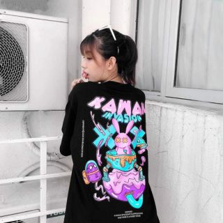 Áo thun in hình ulzzang - ẢNH THẬT