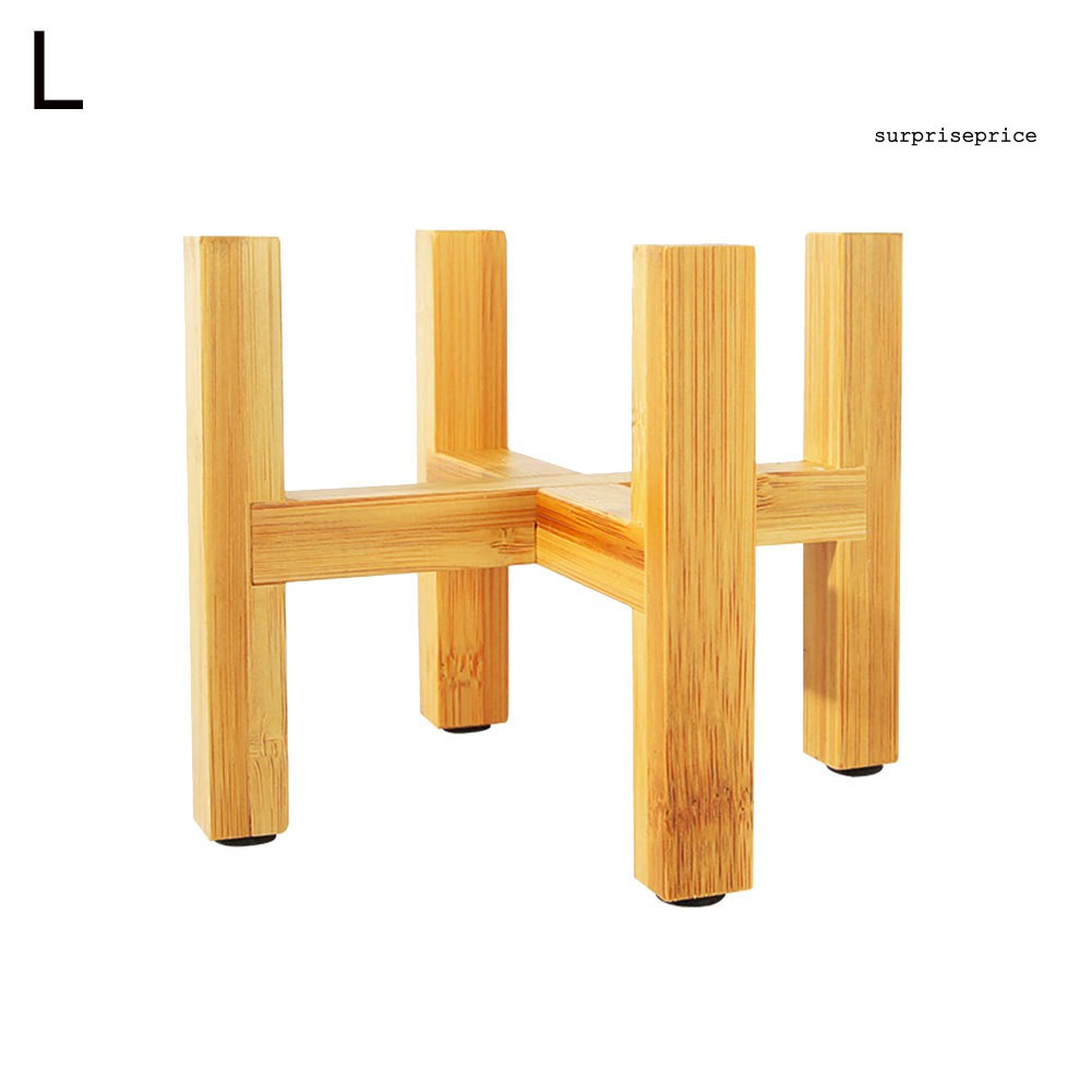 Giá Đỡ Chậu Hoa Bằng Gỗ Trang Trí Trong Nhà