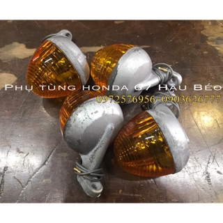 Bộ Tay nhôm nguyên khối bông bông giả cổ + Chụp 67 vàng chanh