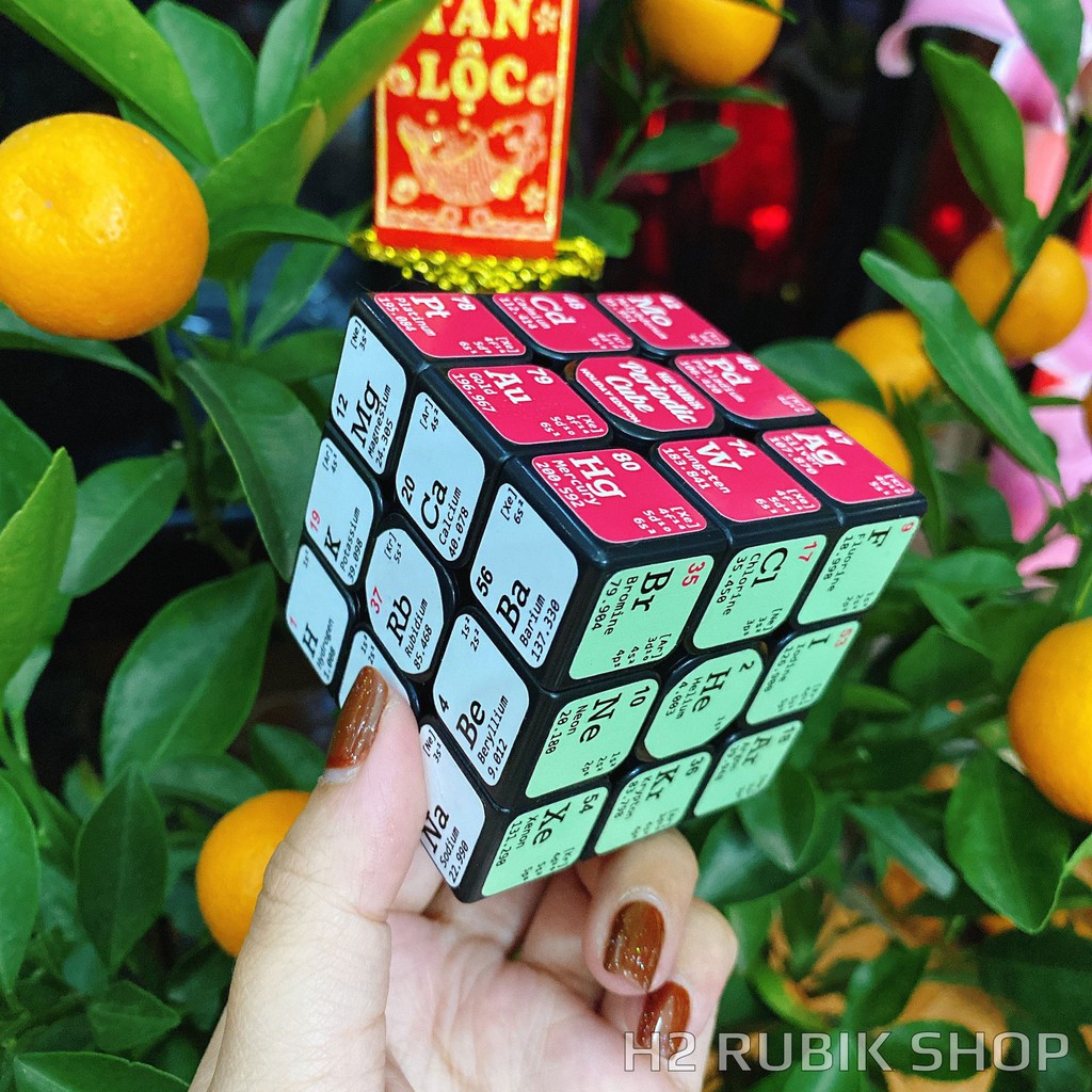 Rubik Hoá học bảng tuần hoàn nguyên tố siêu đẹp - Periodic Cube