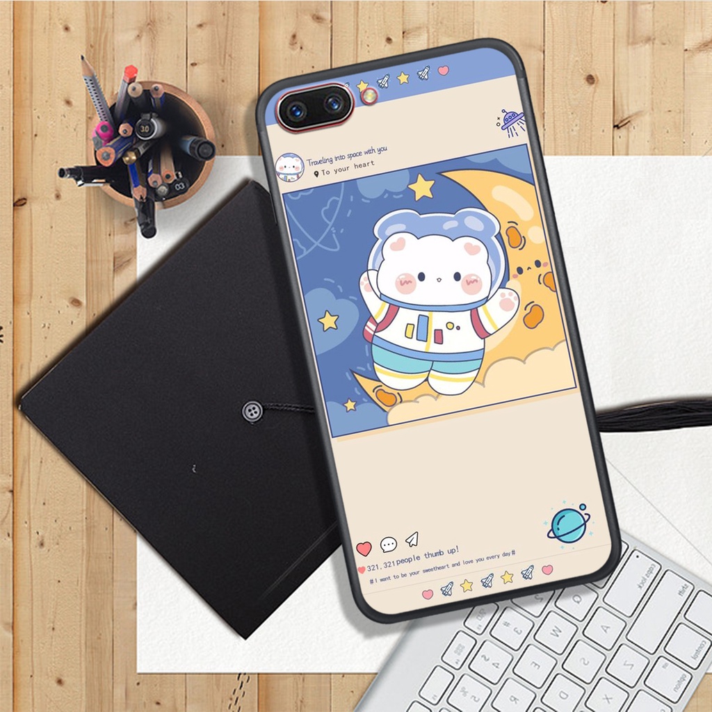 [ HOT BỎNG TAY] ỐP LƯNG OPPO A3S/A1K/A71/A83  , IN HINH CHIBI PHI HÀNH GIA ĐÁNG YÊU, SIÊU CUTE.