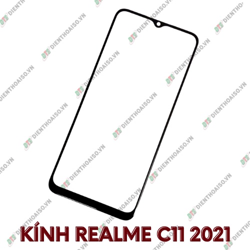 Kính realme c11 2021 (kính ép)