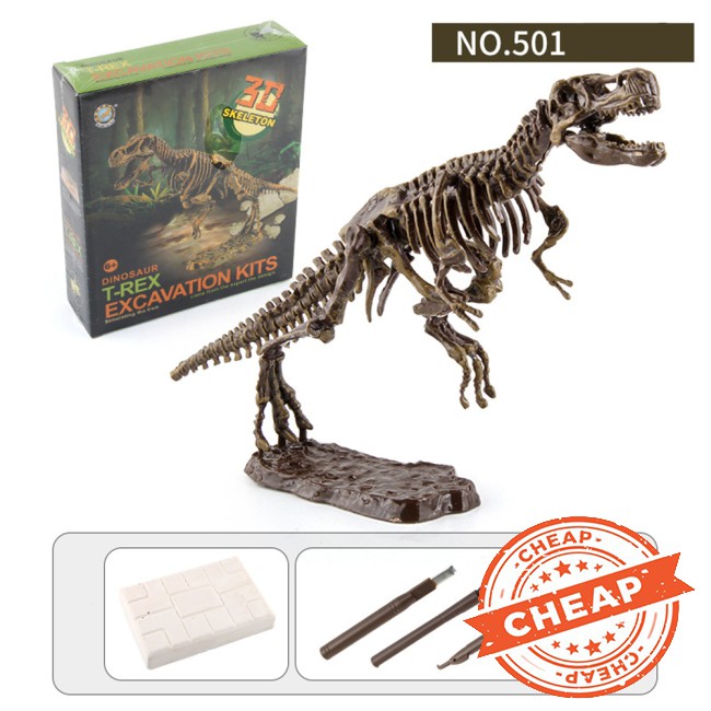 Đồ chơi lắp ráp mô hình xương khủng long độc đáo cho trẻ em