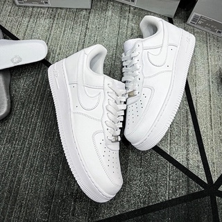 Giày Nike_Air Force 1 Cổ Thấp Thể Thao Nữ Nam Giày Sneaker AF1 Trắng Đế