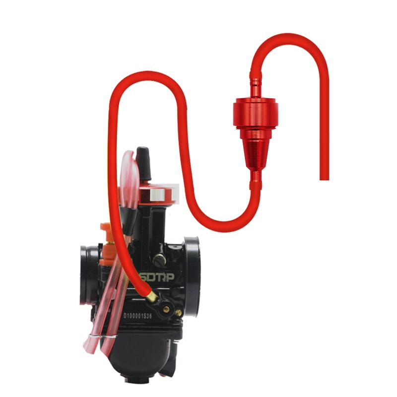 Universal 6mm Motorcycle Gasoline Gas Fuel Gasoline Oil Filter For Scooter Motorcycle Moped Scooter Dirt Bike ATV Fuel Filter