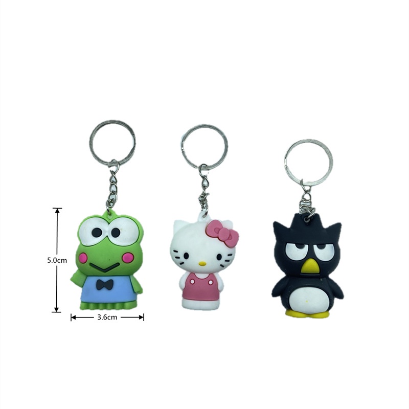 SANRIO Móc Khóa Hình Nhân Vật Hoạt Hình Kuromi Đáng Yêu