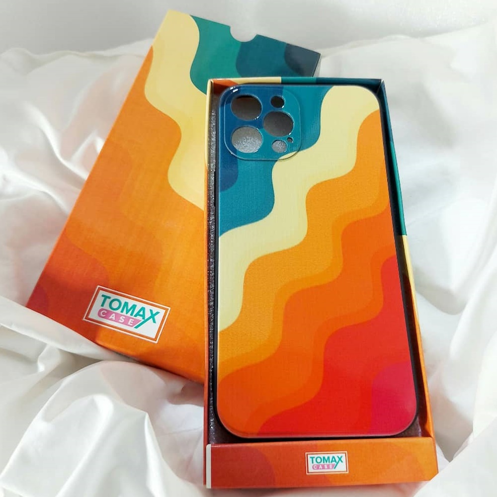 Ốp lưng iphone cầu vòng các dòng máy 7plus/8plus/x/xs/xr/11/11promax/12/12promax Tomax Case