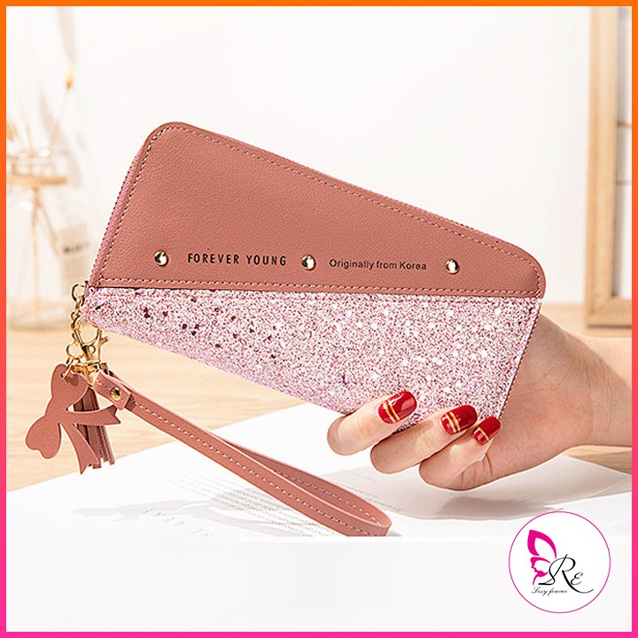 Ví nữ dài cầm tay cao cấp đẹp đựng tiền giá rẻ nhiều ngăn VD09 | BigBuy360 - bigbuy360.vn