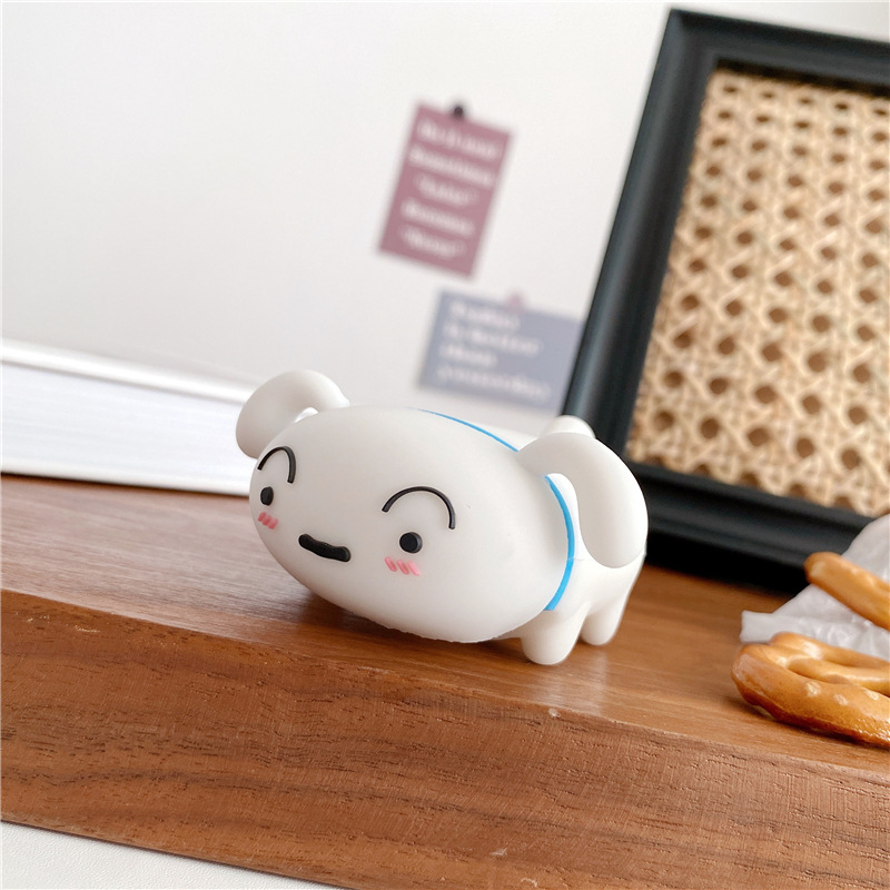 Vỏ Bảo Vệ Hộp Sạc Tai Nghe Airpods 2 / Pro Hình Cậu Bé Bút Chì Shin-chan Dễ Thương