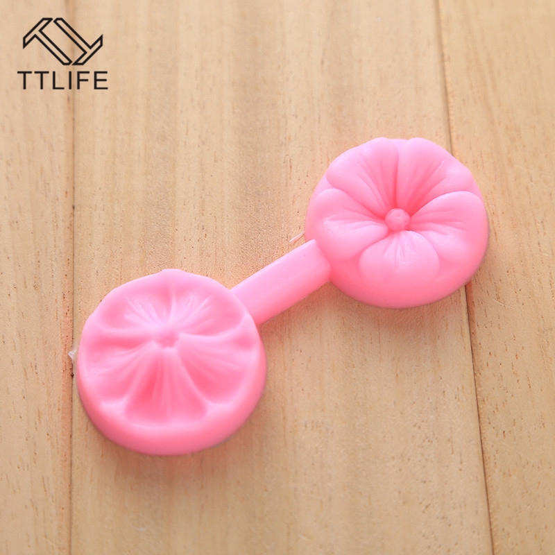 Khuôn Silicone Làm Bánh Hình Hoa Năm Cánh Tiện Dụng