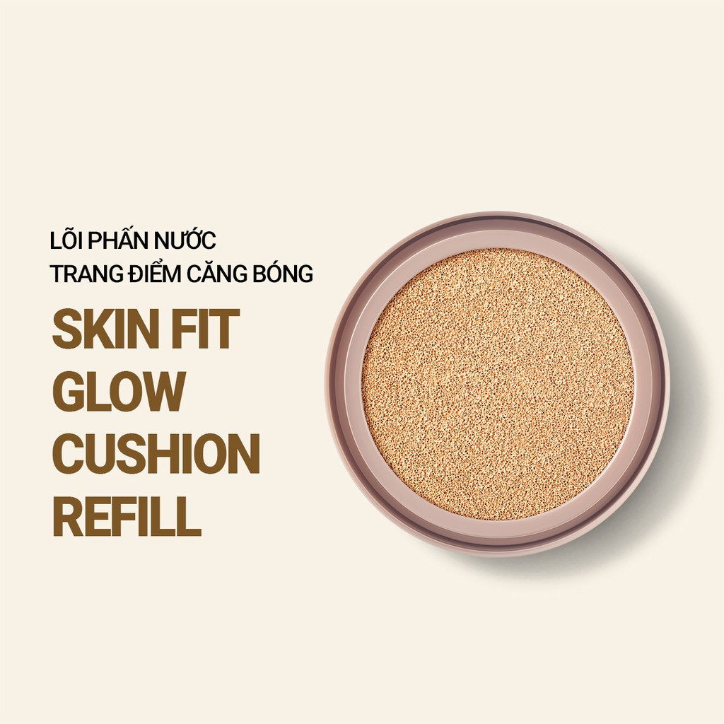 [Mã COSIF03 giảm 10% đơn 400K] Lõi phấn nước trang điểm căng bóng innisfree Skin Fit Glow Cushion Refill