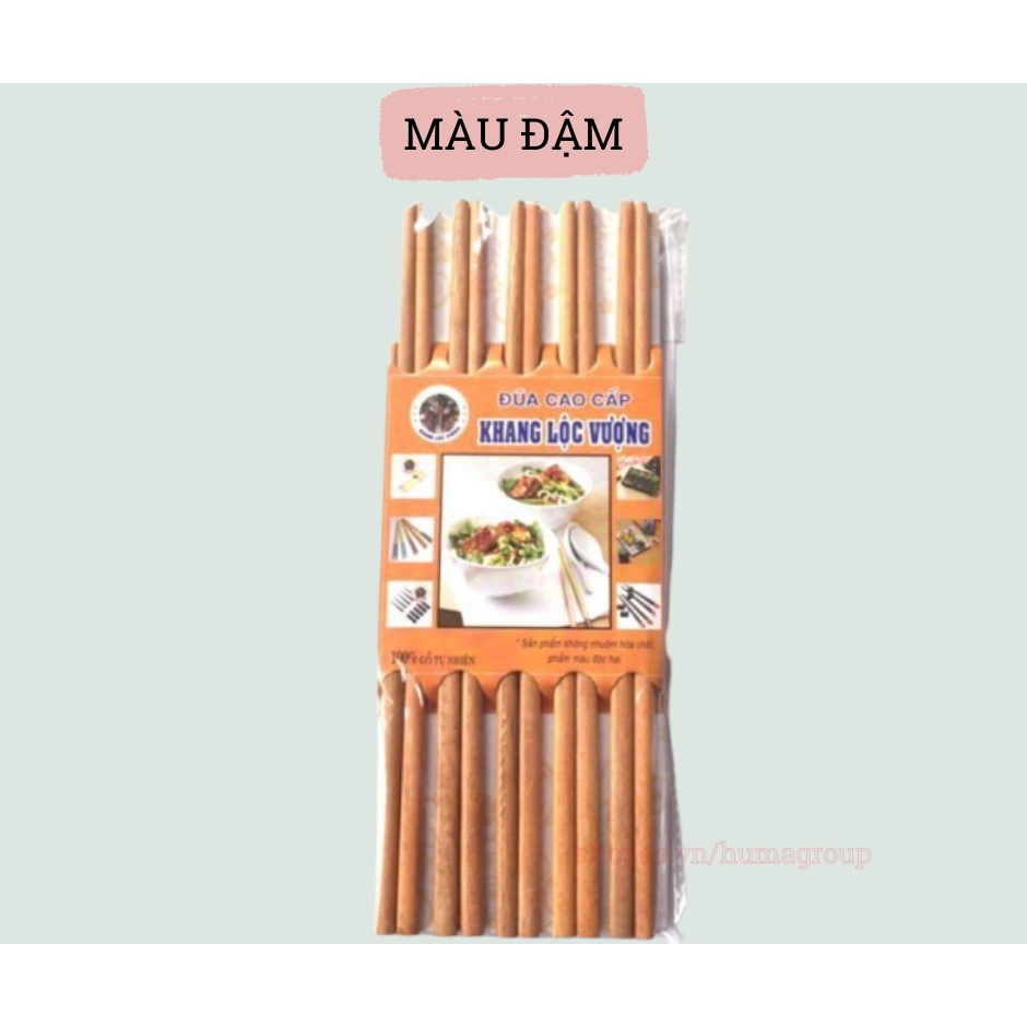 Bộ 10 Đôi Đũa Ăn Cơm Mạ Vàng Hàn Quốc – Đũa Ăn Cao Cấp Chống Mốc, Chống Trượt