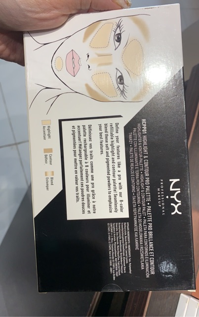 [Chính hãng] Bảng khối & highlight Nyx 8 ô