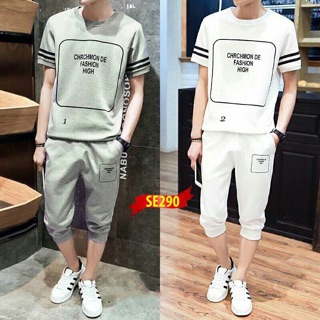 Bộ thể thao nam quần lửng