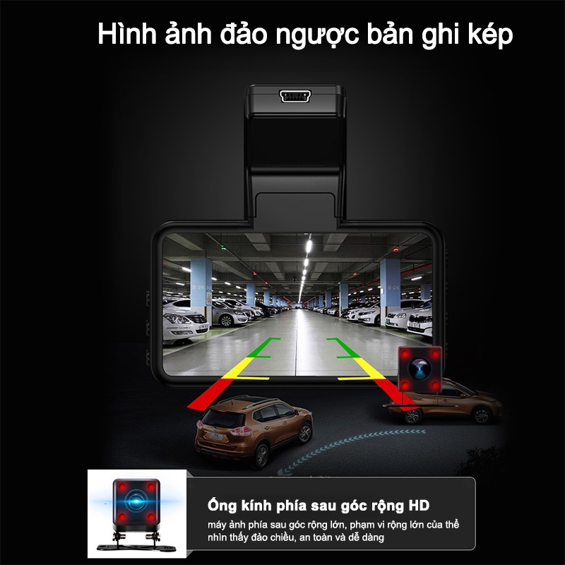 Camera Hành Trình AmazeFan Dash Cam 1296P Giám Sát Theo Thời Gian Thực | BigBuy360 - bigbuy360.vn