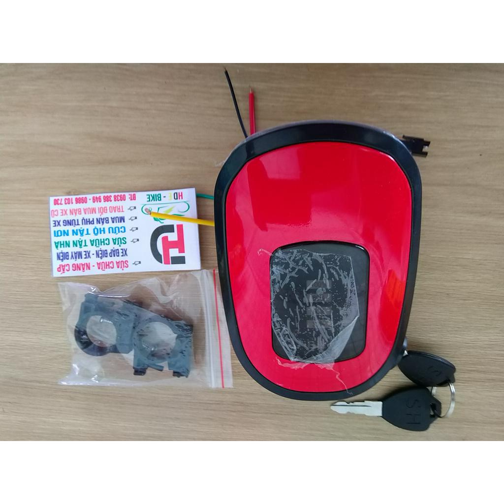 ĐẦU ĐÈN XE ĐẠP ĐIỆN 48V XE MÁY ĐIỆN GIANT 133 MILAN MÀU ĐỎ