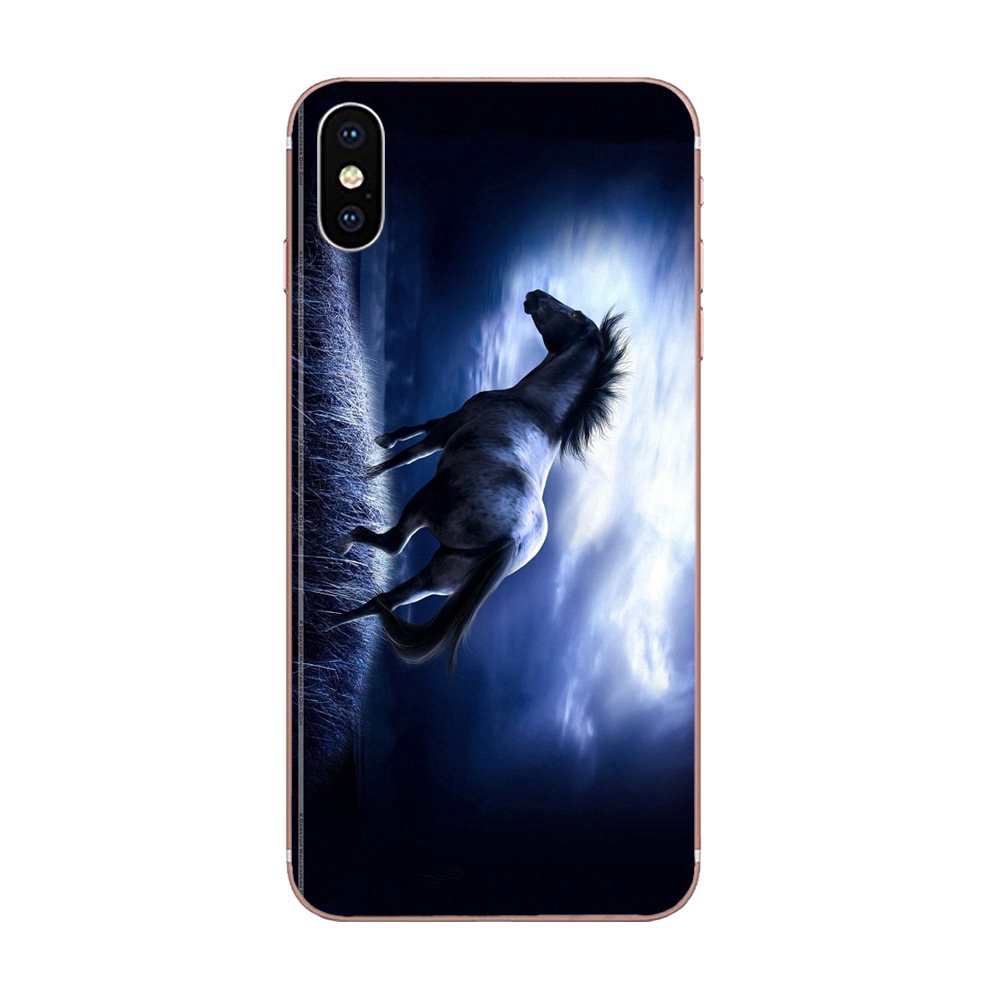 Ốp Lưng Hình Ngựa Dễ Thương Cho Iphone 11 Pro X Xs Max Xr 4 4s 5 5c 5s Se Se2 6 6s 7 8 Plus