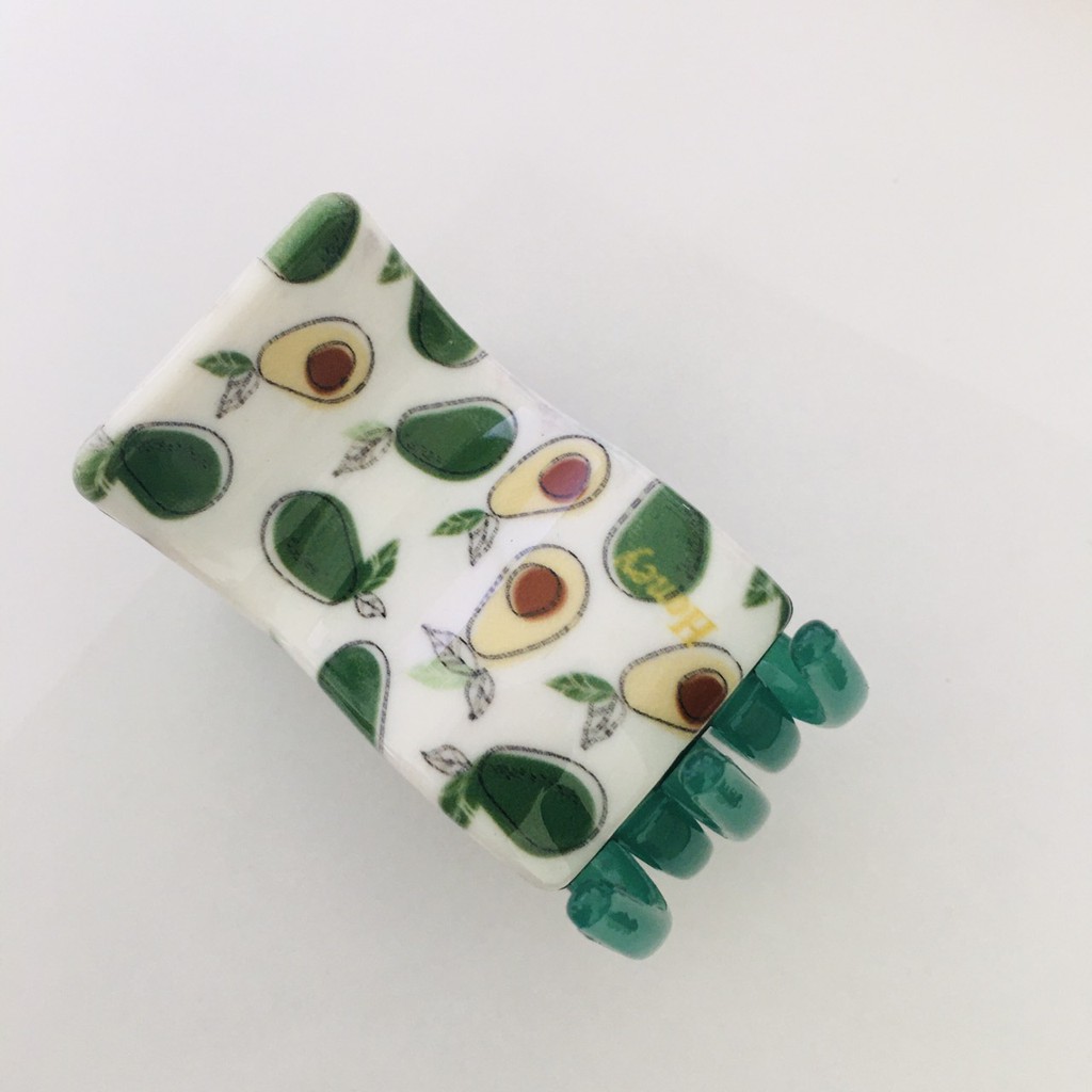 Kẹp tóc càng cua  5 răng Honey họa tiết trái cây nhiều mẫu phong cách Hàn Quốc  cực xịn xò - Selenshop