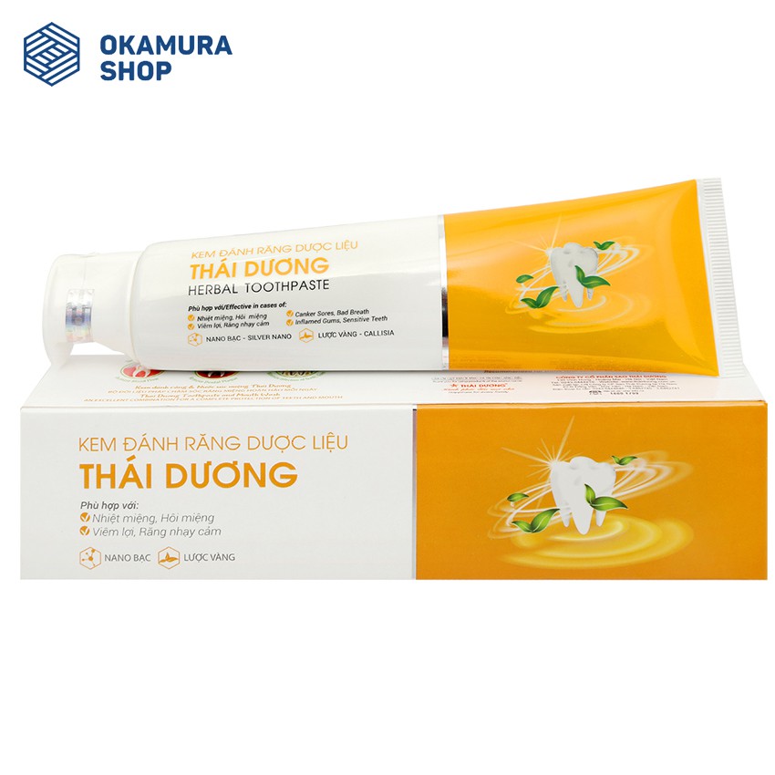 Kem đánh răng dược liệu THÁI DƯƠNG 100g