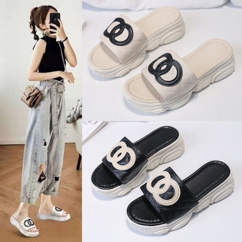 CHANEL Dép Đế Xuồng Thời Trang Mùa Hè 2020 Cho Nữ