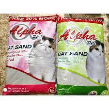 Cát vệ sinh cho mèo Alpha Pets 15L 12kg siêu lớn