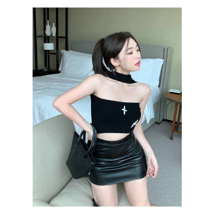 Áo Ống Ngắn Không Dây Kiểu Dáng Ngọt Ngào Thời Trang Mùa Hè Cho Nữ