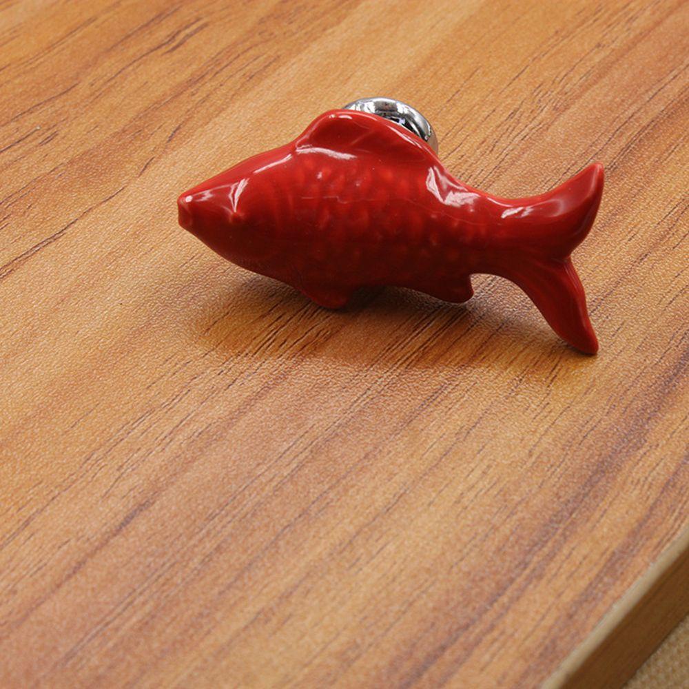 Set 2 Tay Nắm Cửa Bằng Gốm Sứ Tiện Dụng Cho Nhà Bếp