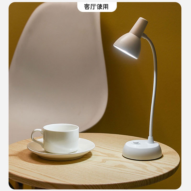 Đèn led bảo vệ mắt bàn học gấp kẹp usb sạc phòng ngủ đèn bàn đọc sách