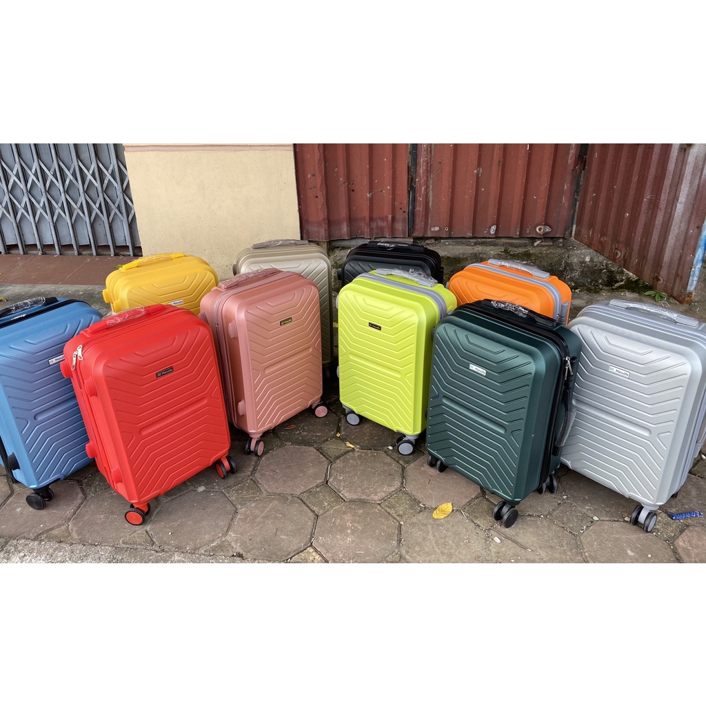 SIÊU HOT. VALI DU LỊCH XÁCH TAY 20INCH NHỰA ABS CHỐNG VA ĐẬP LOGO MANULIFE SANG TRỌNG LỊCH LÃM.MẪU HOT 2022