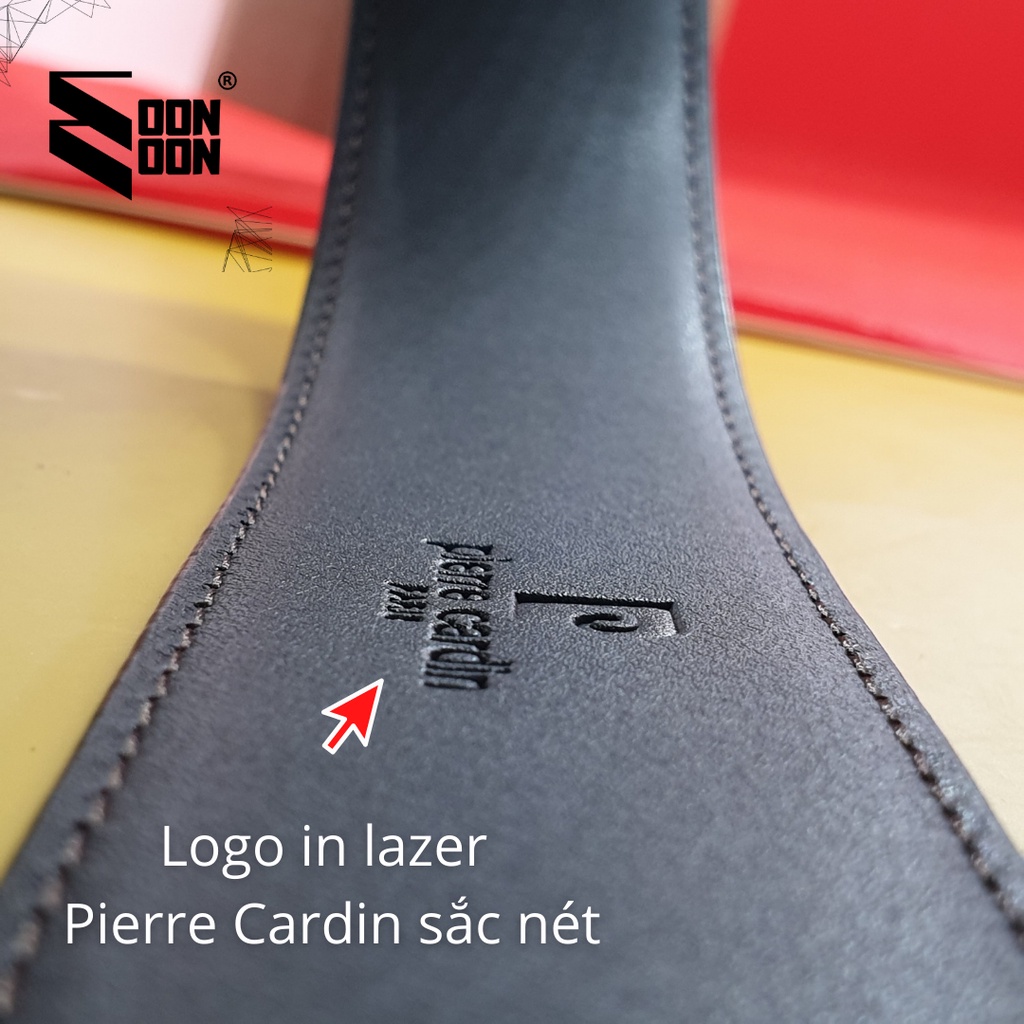 ⚜️CHÍNH HÃNG⚜️ Thắt Lưng Da Nam PIERRE CARDIN SALE 50% Mua Tại Store Có Hoá Đơn PC15 Dây Nịt Công Sở