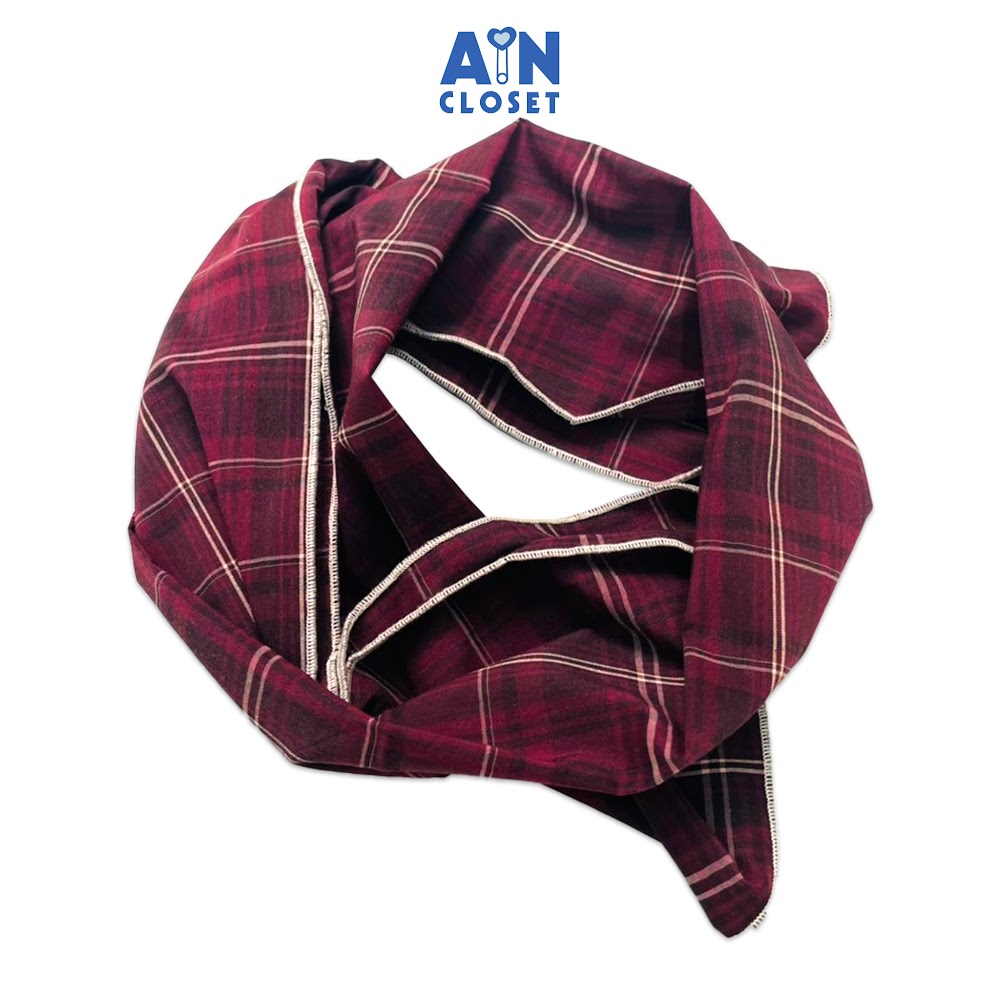 Khăn rằn unisex họa tiết Caro cotton - AICDBTY26ROY - AIN Closet