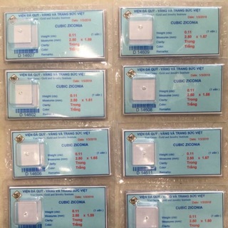 Kim cương nhân tạo gắn răng