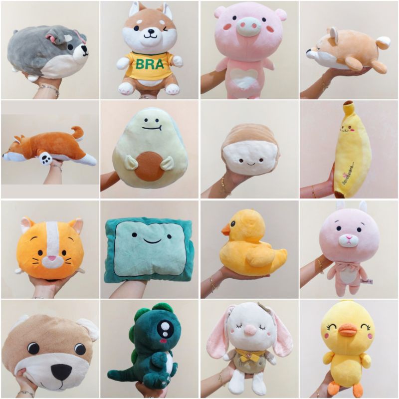 Đồ Chơi Búp Bê Miniso Nhồi Bông Mềm Dễ Thương