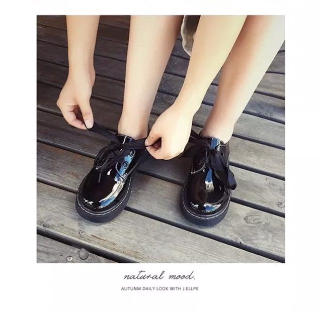 Giày oxford 2 loại dây ulzzang (kèm ảnh thật)  ✨🎈 | BigBuy360 - bigbuy360.vn