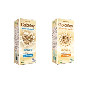 Sữa đậu nành Vinamilk Goldsoy không đường / có đường  1 lít