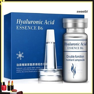 [Hàng mới về] Bộ 10 lọ tinh chất Vitamin B6 Hyaluronic Acid dưỡng ẩm chống lão hóa chăm sóc da