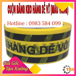 Combo 6 Cuộn Băng Keo Hàng Dễ Vỡ, Băng Dính Niêm Phong Hàng Dễ Vỡ 48Mm X 100Y