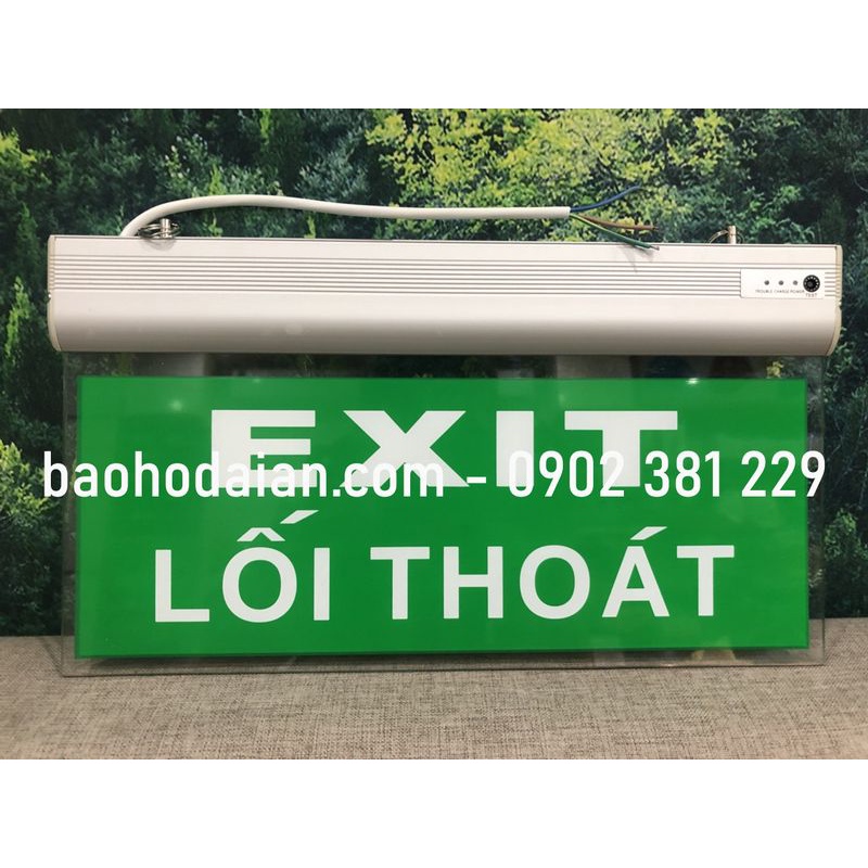 Đèn chỉ dẫn thoát nạn hai mặt EXIT LỐI THOÁT Yefie (YF1019-2M-10)