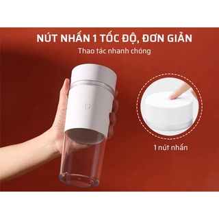 Máy xay cầm tay Xiaomi, máy xay sinh tố di động Xiaomi mijia MJZZB01PL pin 1300mAh
