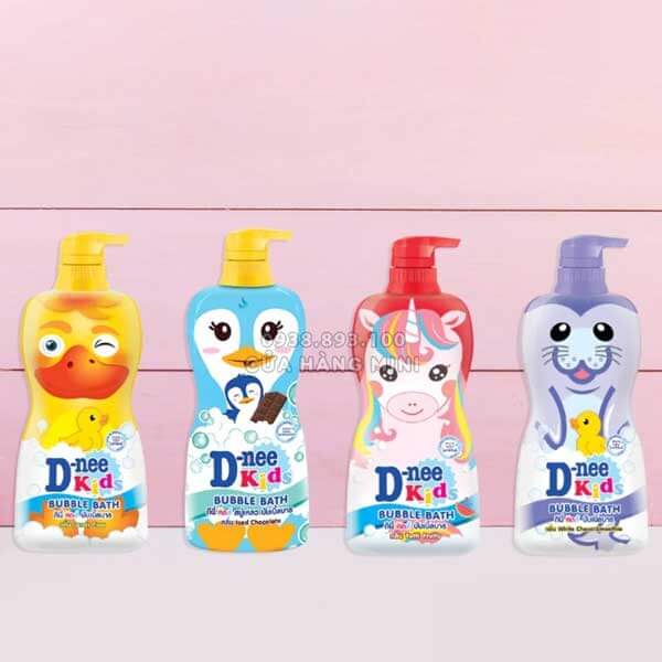 Sữa Tắm Dnee Kids Bubble Bath Hương Kẹo Bông Hình Con Vịt Màu Vàng 400ml - Cửa Hàng Mini™