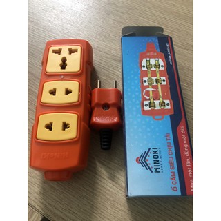 Combo ổ cắm + phích cắm chịu tải hinoki