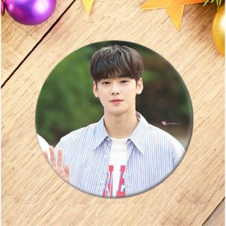 ASTRO Round Badge Brooch Pin