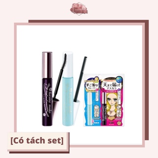 [Tách set giá sale - set Mascara, kẻ mắt ] Mascara Kiss me Heroine Make chuốt mi hồng, tím