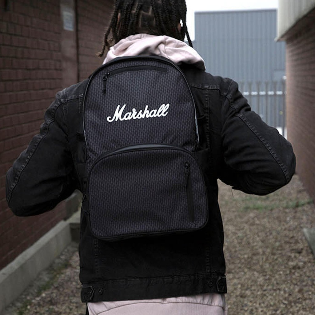 Ba lô Marshall Underground Backpack- Black &amp; White