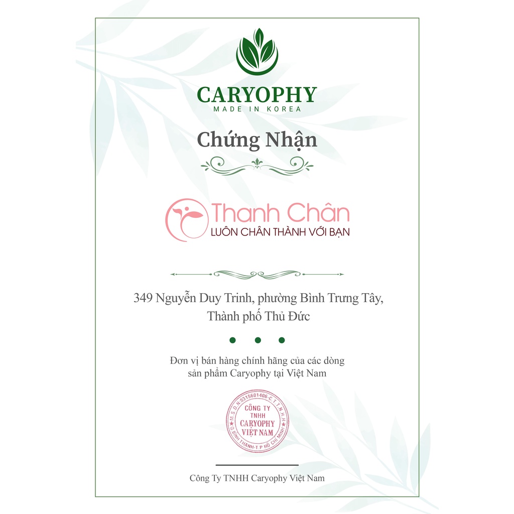 Mặt Nạ Tràm Trà Ngừa Mụn, Sáng Da Caryophy Portulaca Mask Sheet 22g