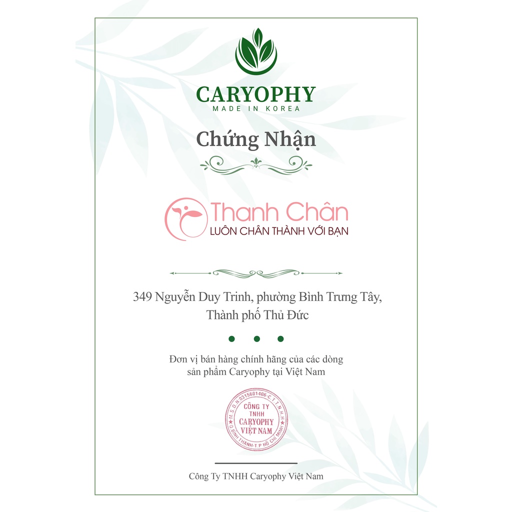 Tinh chất giảm mụn và mờ thâm Caryophy Portulaca Ampoule 10ml và 30ml