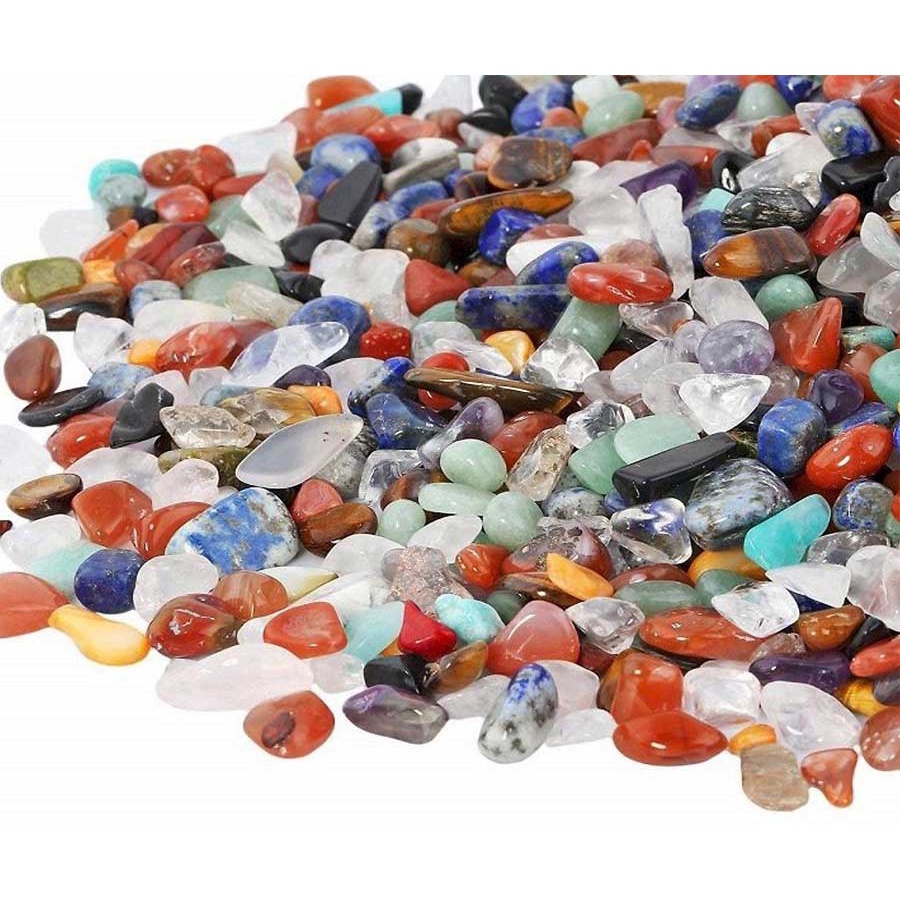 Đá Thạch Anh Thay Tẩy Đá Thạch Anh Vụn Túi 100gr - Thanh tẩy,Trang trí, Phong thuỷ