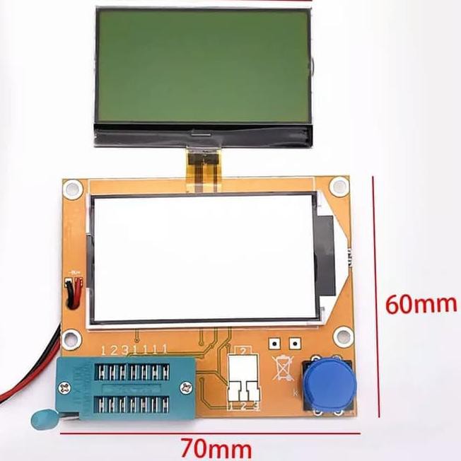 Thiết Bị Kiểm Tra Linh Kiện Bán Dẫn Lcr-T4 Esr Lcd Lcr T4 Atmega328 Lcrt4