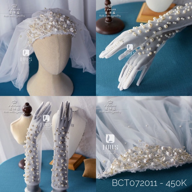 Bông Cài Tóc Kèm Bao Tay BCT072011